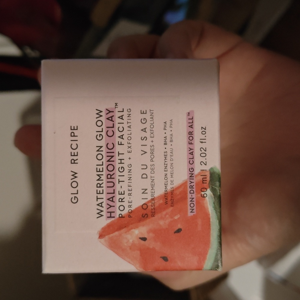 Glow Recipe Watermelon Glow Pink Clay Mask Hydrating Exfoliant